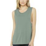 BELLA+CANVAS  ®  Women's Flowy Scoop Muscle Tank - 