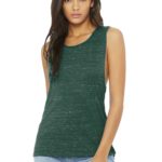 BELLA+CANVAS  ®  Women's Flowy Scoop Muscle Tank - 