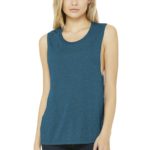 BELLA+CANVAS  ®  Women's Flowy Scoop Muscle Tank - 