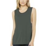 BELLA+CANVAS  ®  Women's Flowy Scoop Muscle Tank - 