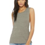 BELLA+CANVAS  ®  Women's Flowy Scoop Muscle Tank - 