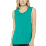 BELLA+CANVAS  ®  Women's Flowy Scoop Muscle Tank - 