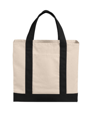 Port Authority ®  Cotton Canvas Two-Tone Tote