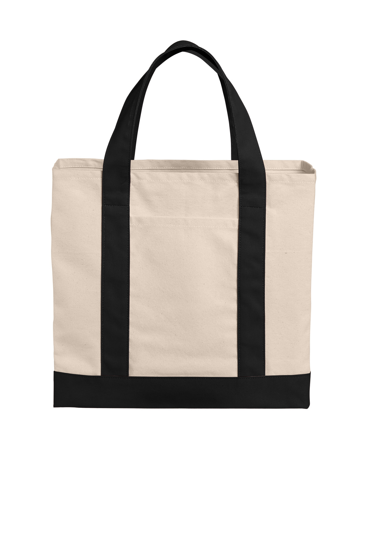 Port Authority ®  Cotton Canvas Two-Tone Tote