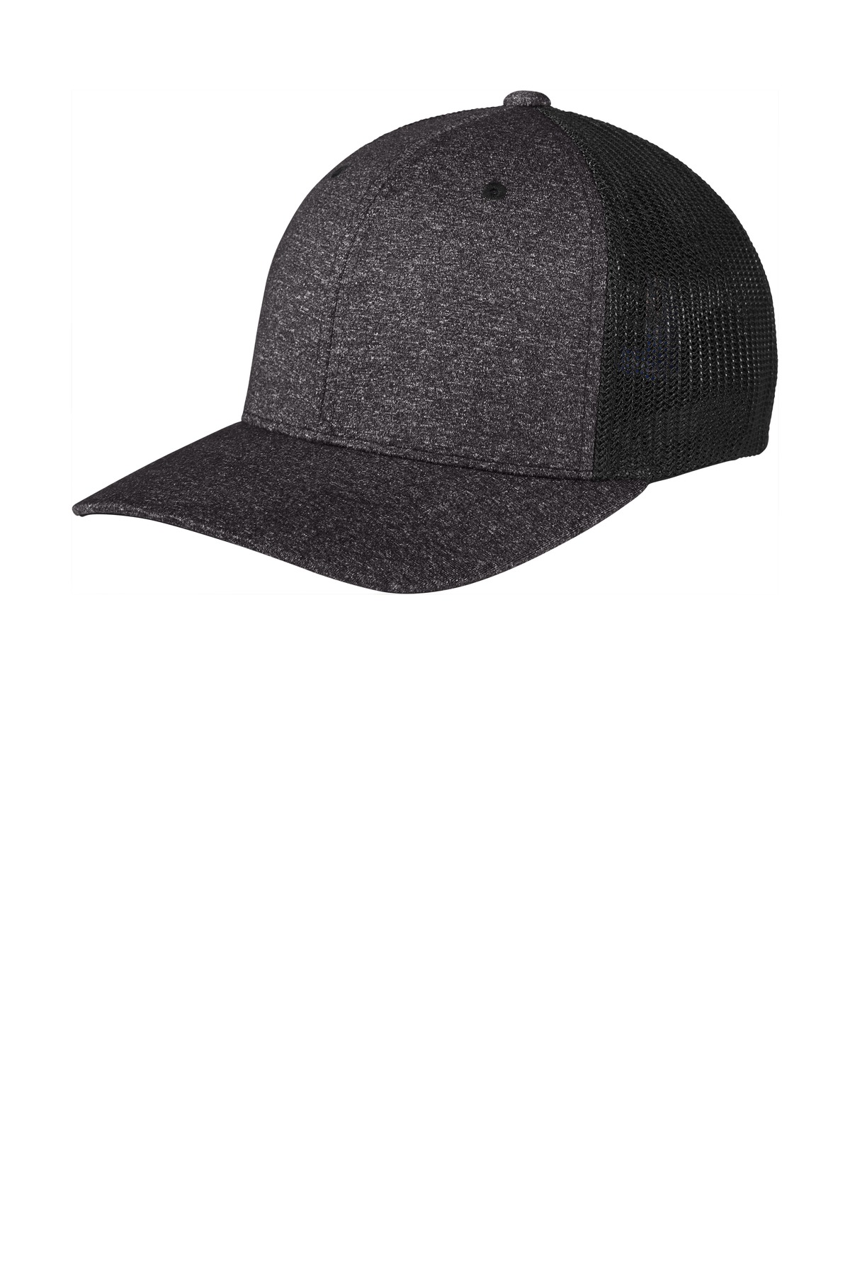 Port Authority  ®  Flexfit  ®  Melange Mesh Back Trucker Cap