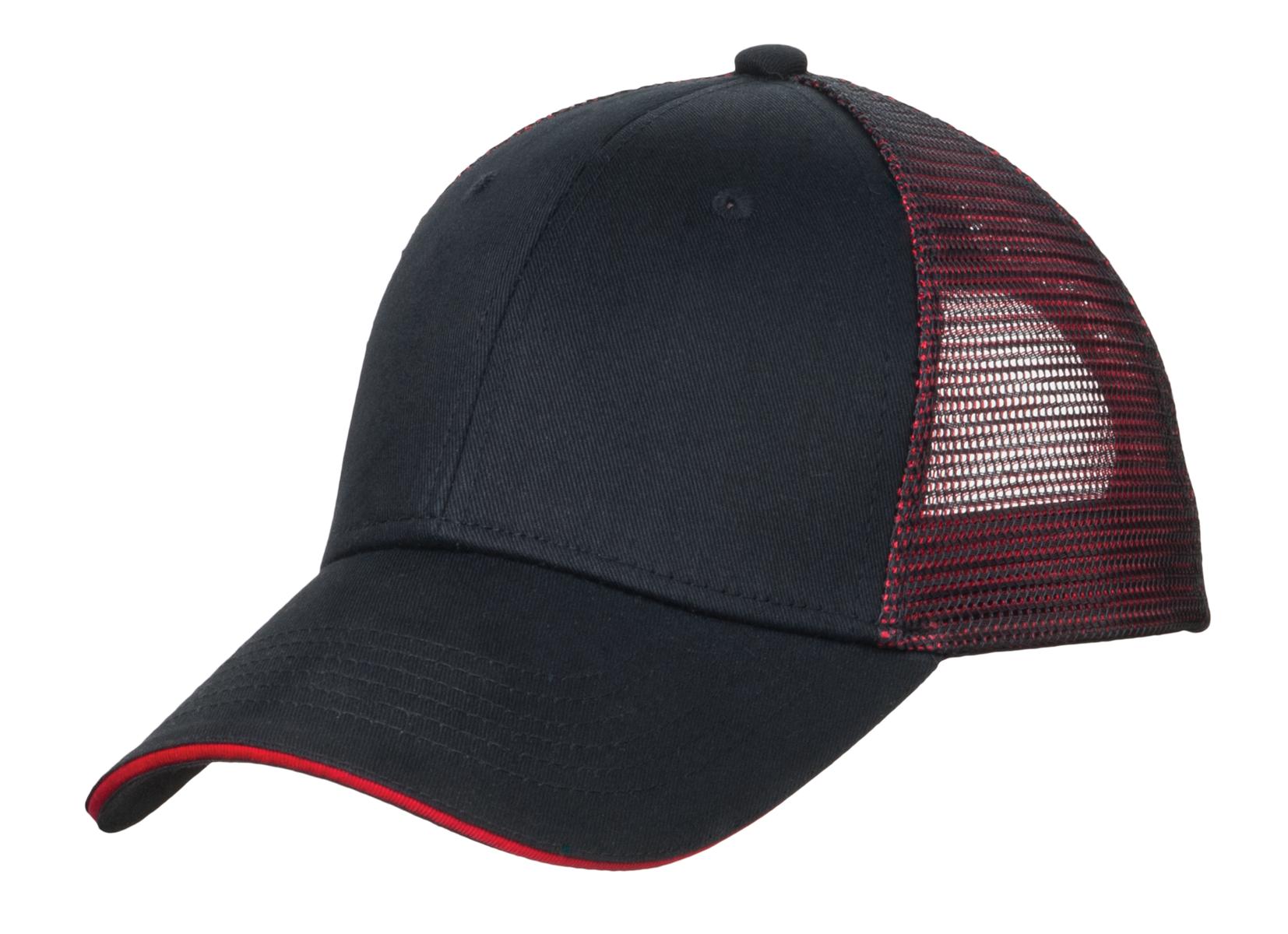 Port Authority ®  Double Mesh Snapback Sandwich Bill Cap