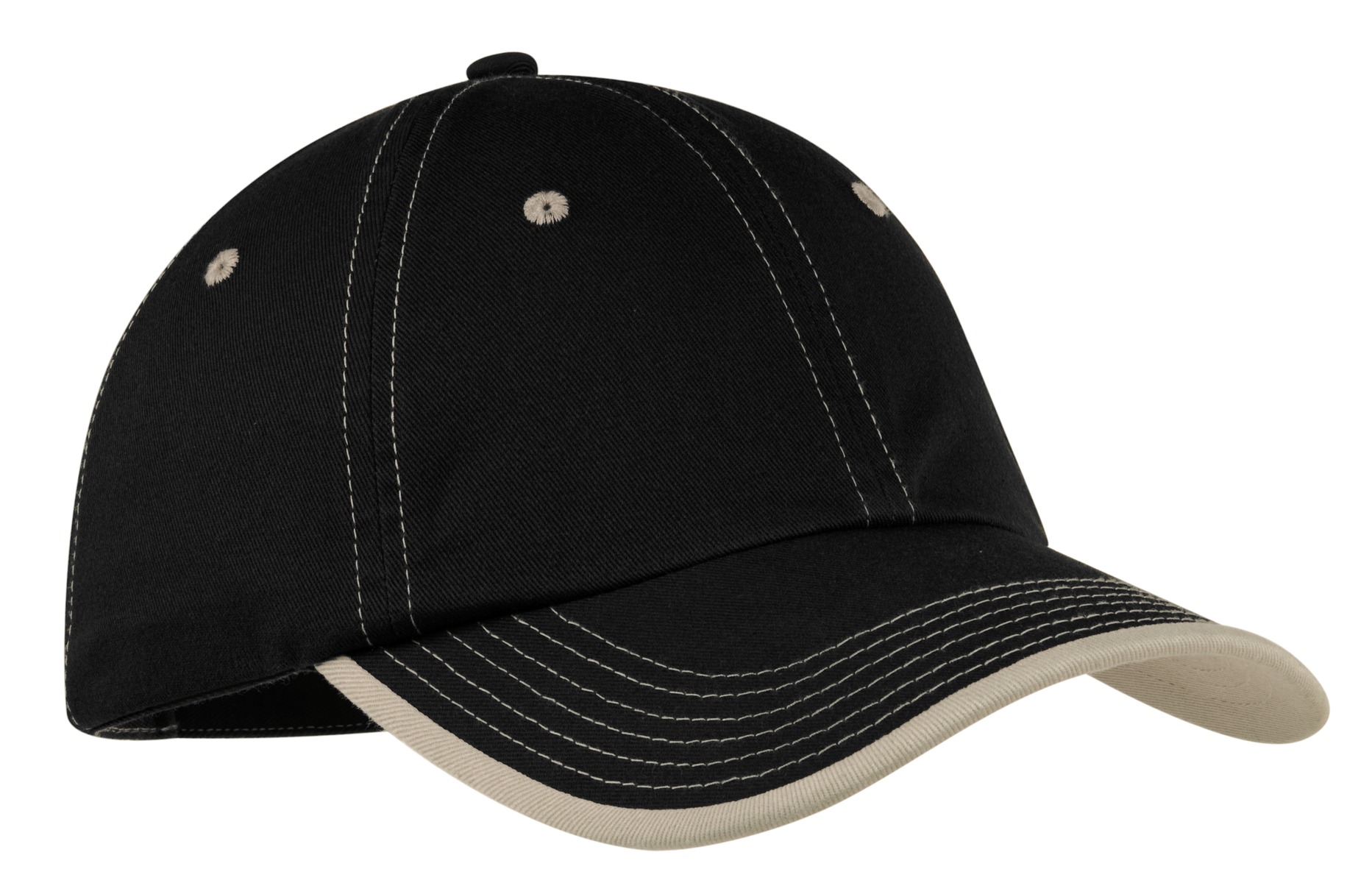Port Authority ®  Vintage Washed Contrast Stitch Cap