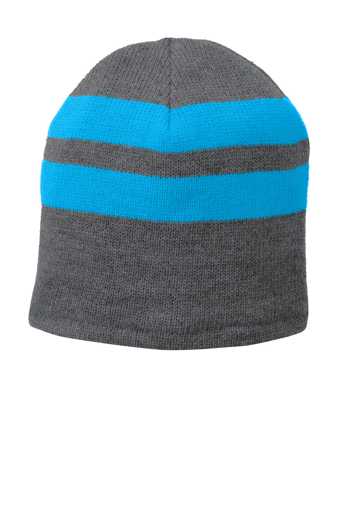 Port & Company ®  Fleece-Lined Striped Beanie Cap