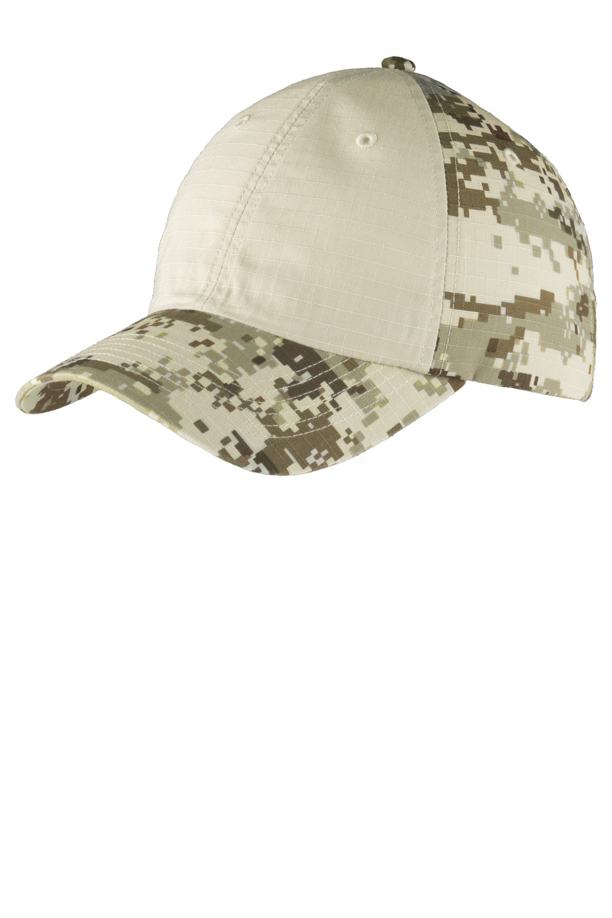 Port Authority ®  Colorblock Digital Ripstop Camouflage Cap