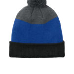 Port Authority ®  Cozy Striped Pom Beanie - 
