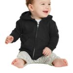 Port & Company ®  Infant Core Fleece Full-Zip Hooded Sweatshirt - 