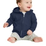 Port & Company ®  Infant Core Fleece Full-Zip Hooded Sweatshirt - 