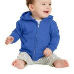 Port & Company ®  Infant Core Fleece Full-Zip Hooded Sweatshirt - 