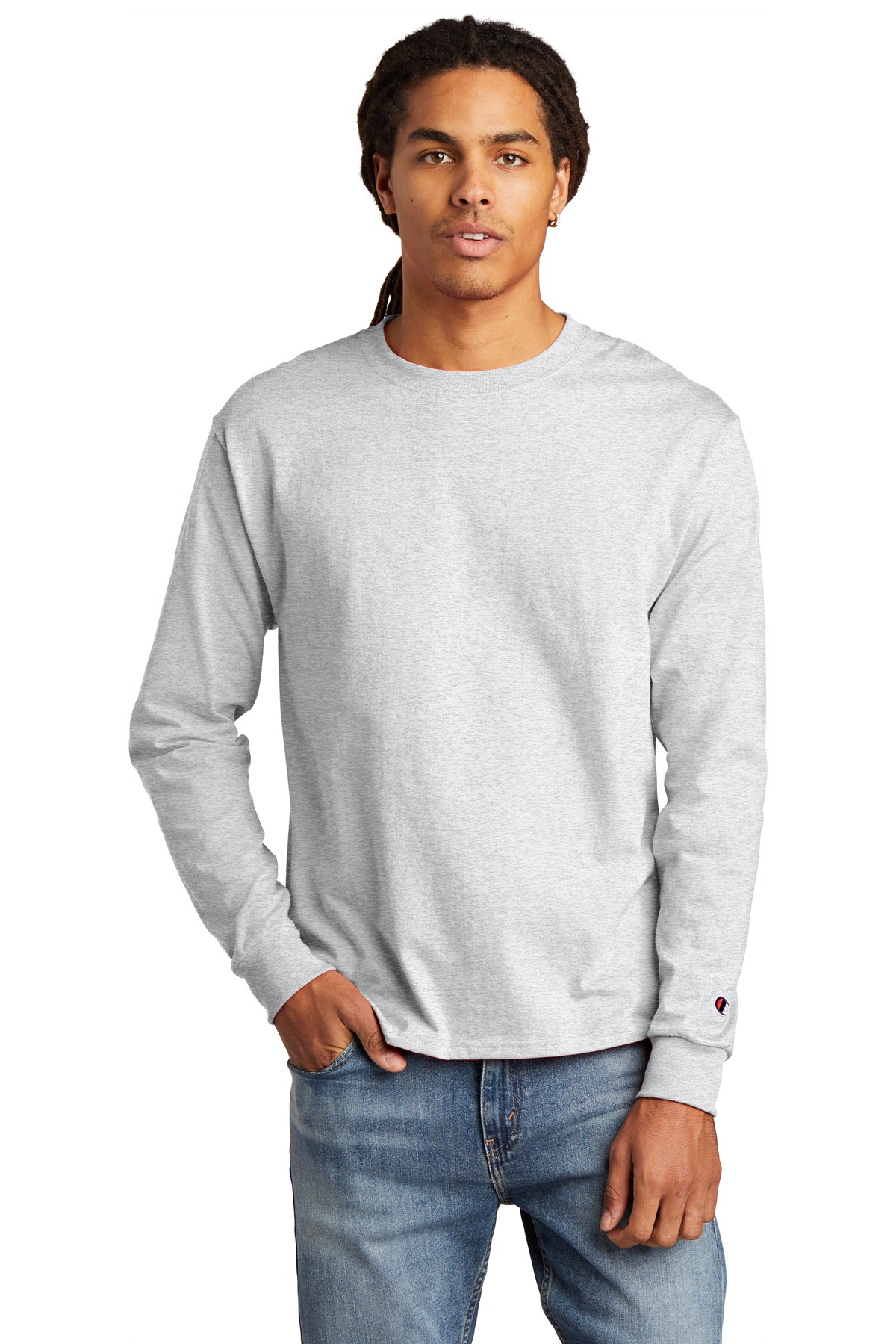 Champion  ®   Heritage 5.2-Oz. Jersey Long Sleeve Tee