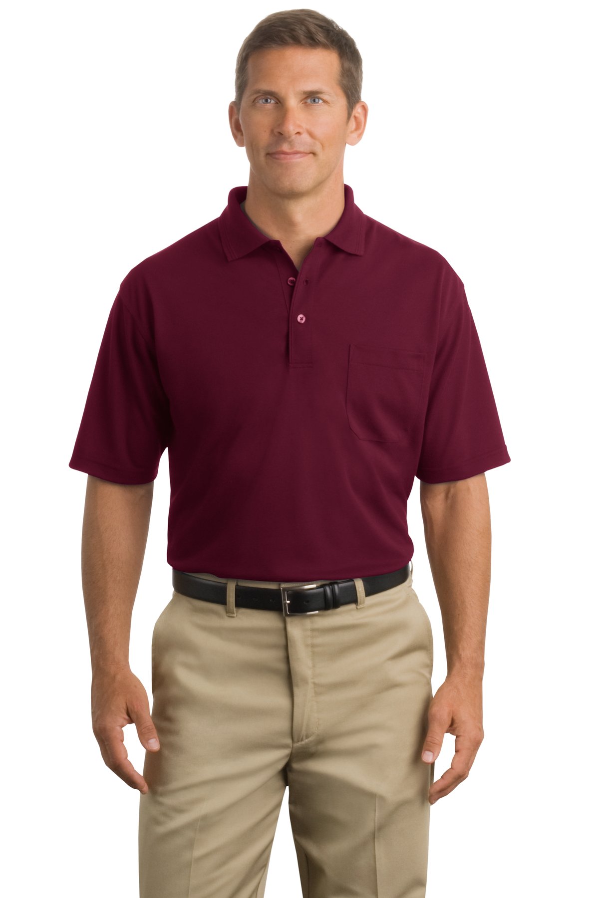 DISCONTINUED  CornerStone ®  - Industrial Pocket Pique Polo