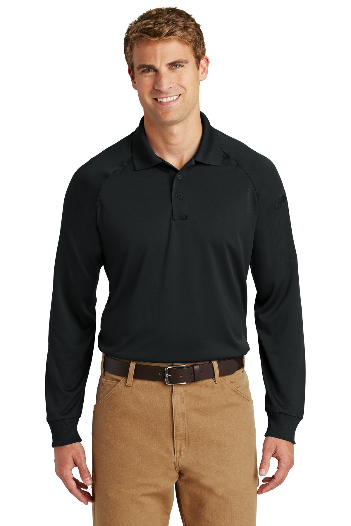 CornerStone ®  - Select Long Sleeve Snag-Proof Tactical Polo