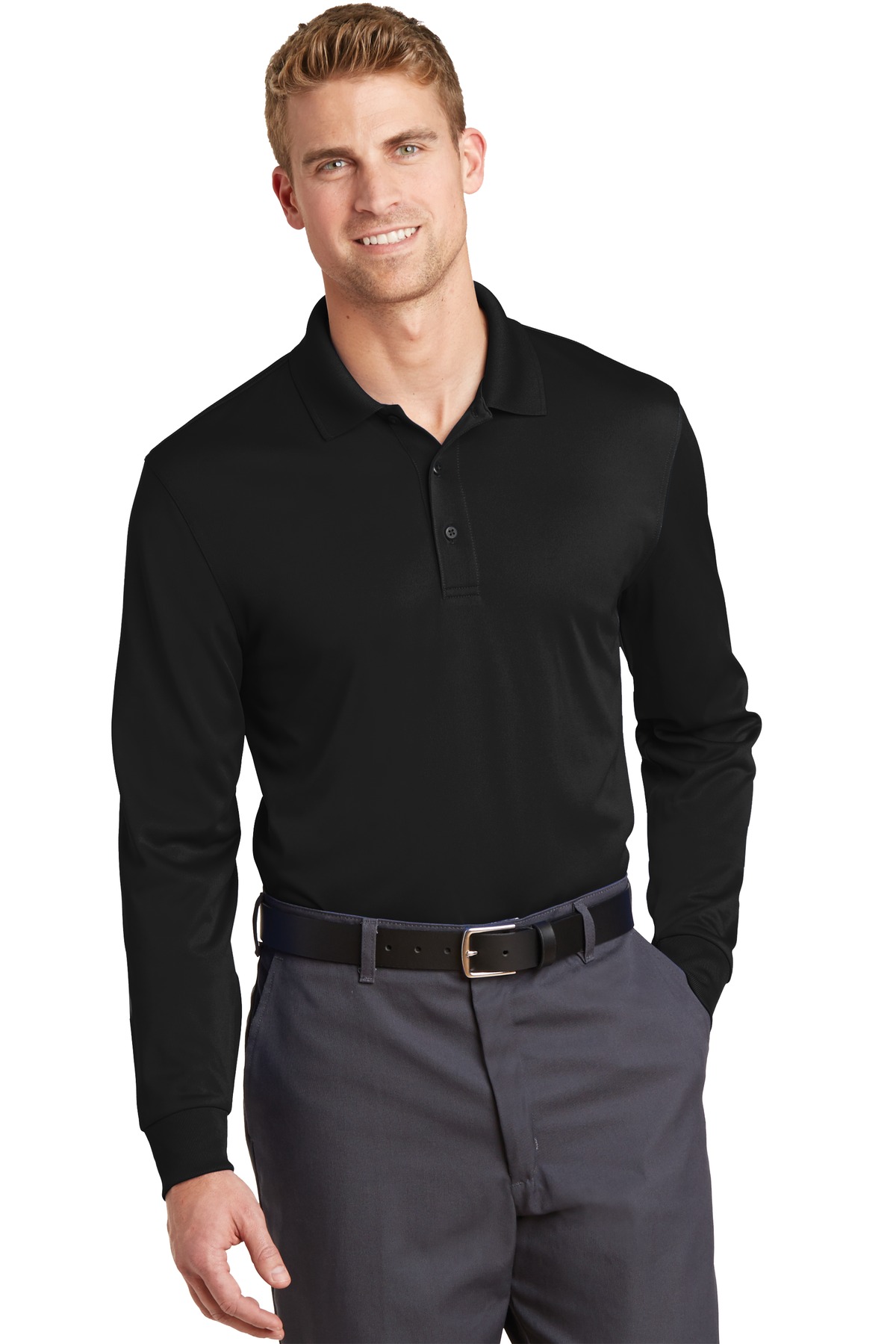 CornerStone ®  Select Snag-Proof Long Sleeve Polo