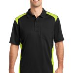 CornerStone ®  Select Snag-Proof Two Way Colorblock Pocket Polo - 