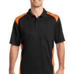 CornerStone ®  Select Snag-Proof Two Way Colorblock Pocket Polo - 