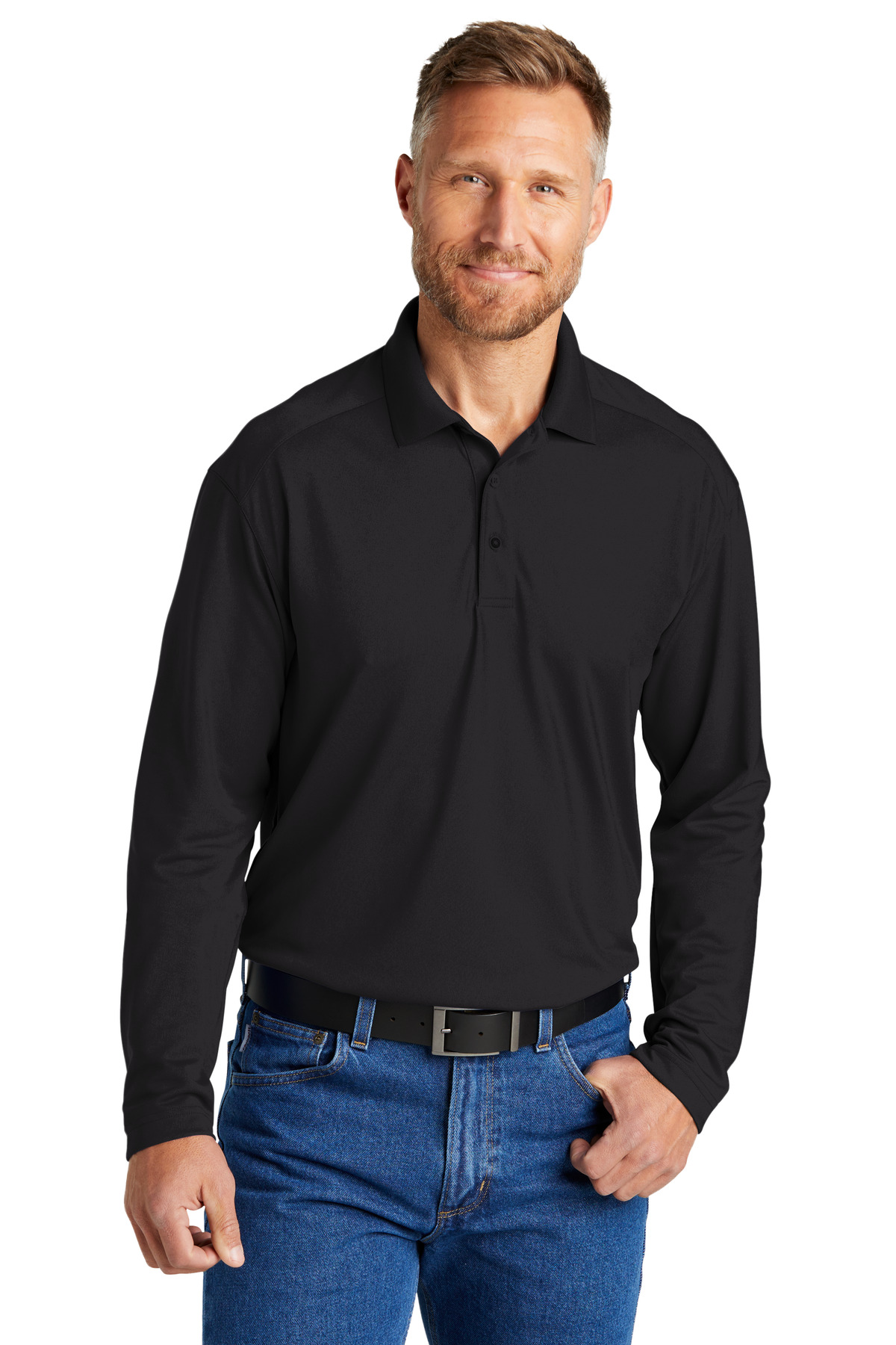 CornerStone ®  Select Lightweight Snag-Proof Long Sleeve Polo