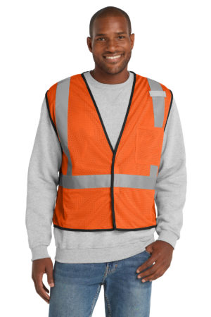 CornerStone  ®  ANSI 107 Class 2 Economy Mesh One-Pocket Vest