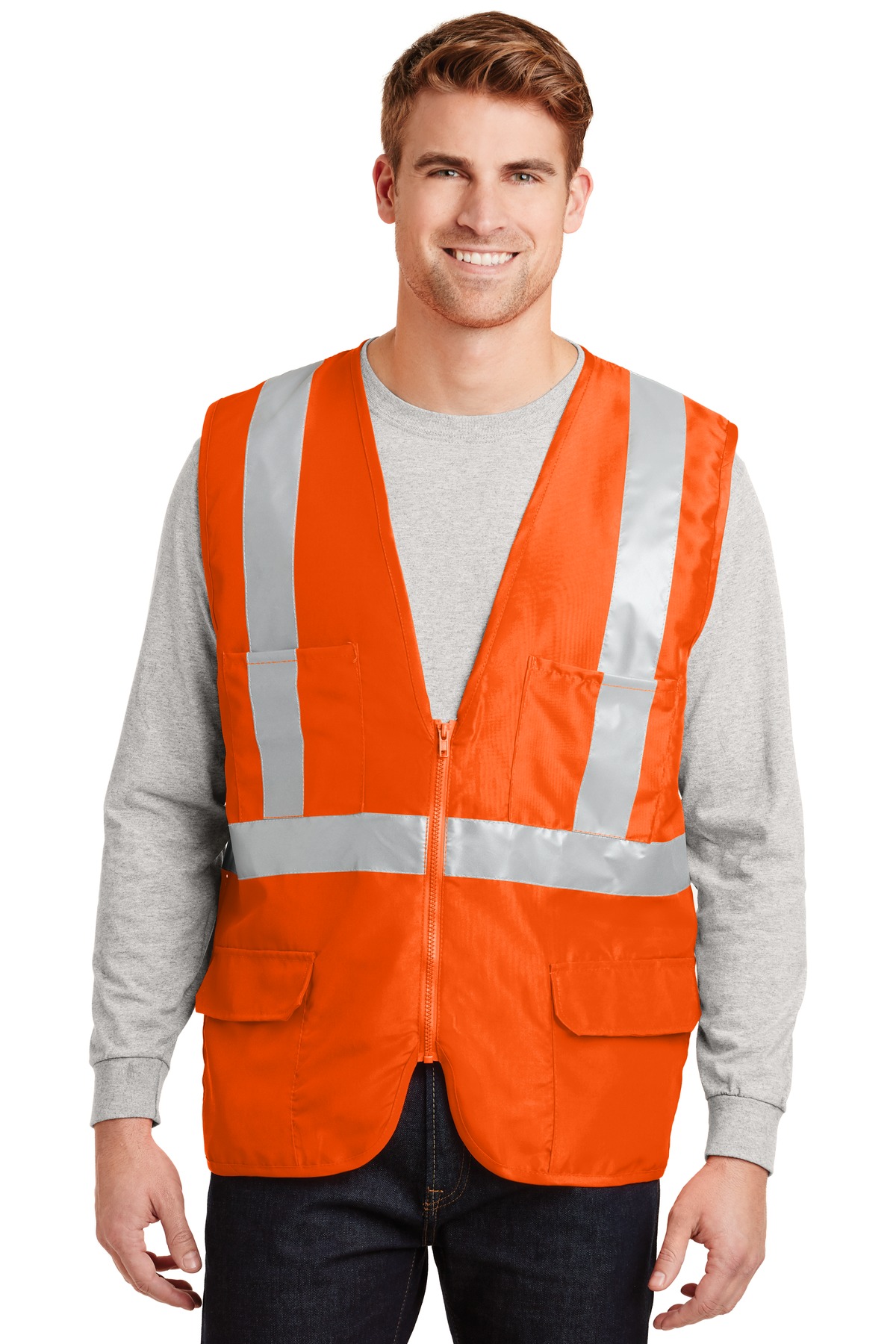 CornerStone ®  - ANSI 107 Class 2 Mesh Back Safety Vest