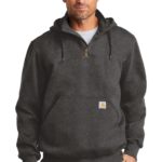Carhartt  ®  Rain Defender  ®  Paxton Heavyweight Hooded Zip Mock Sweatshirt - 