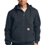 Carhartt  ®  Rain Defender  ®  Paxton Heavyweight Hooded Zip Mock Sweatshirt - 