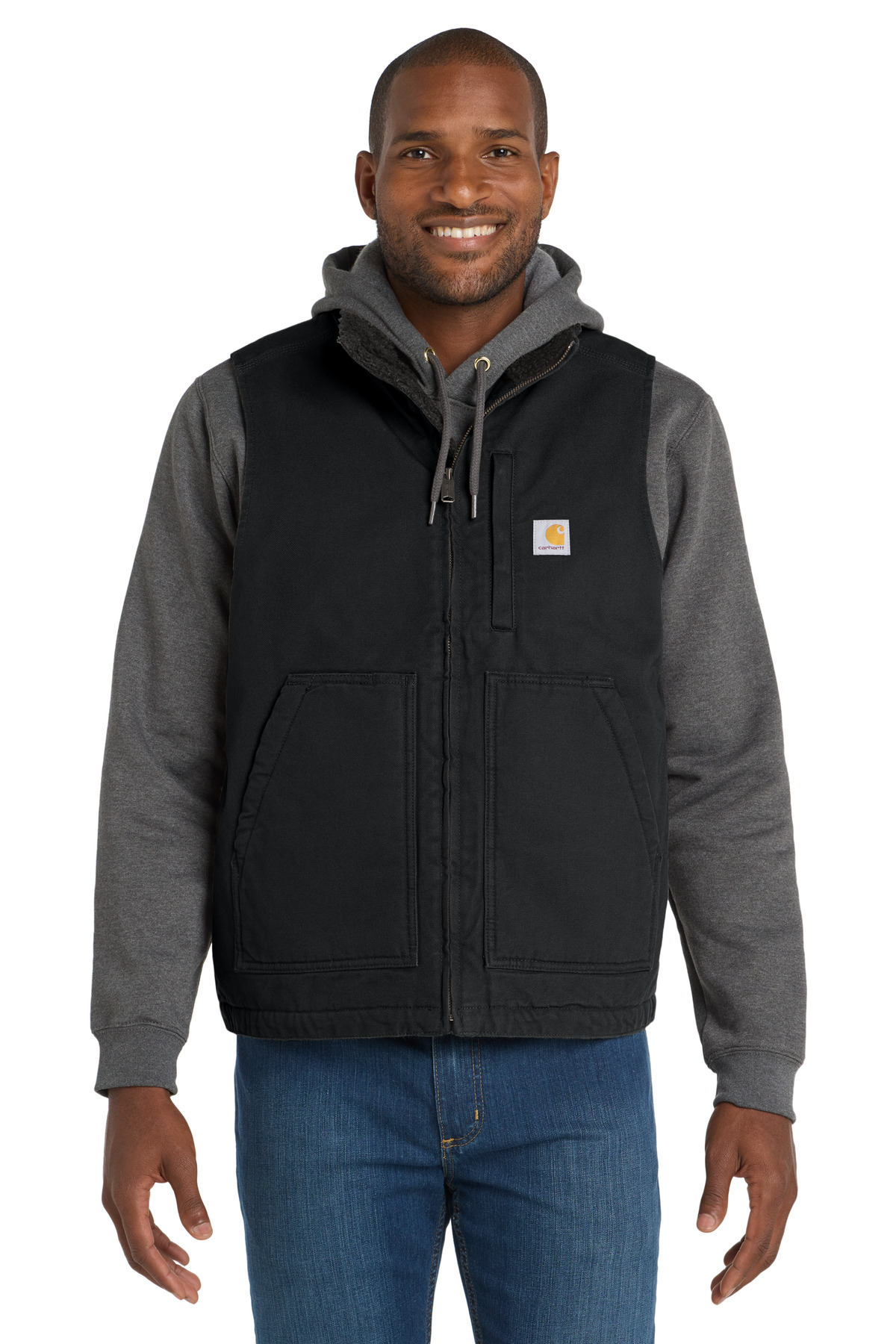 Carhartt ®  Sherpa-Lined Mock Neck Vest