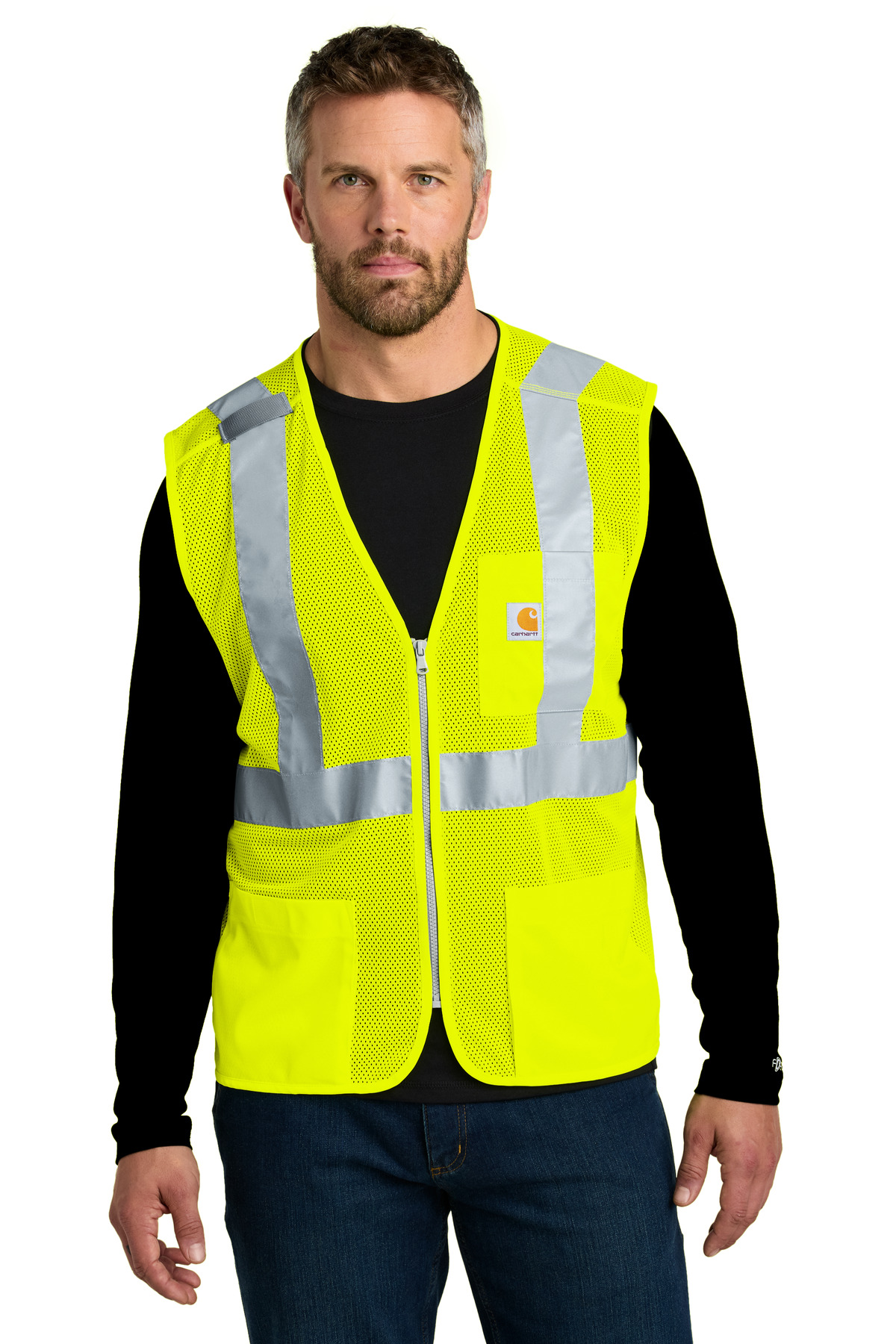 Carhartt ®  ANSI Class 2 Mesh Zip-Front Vest