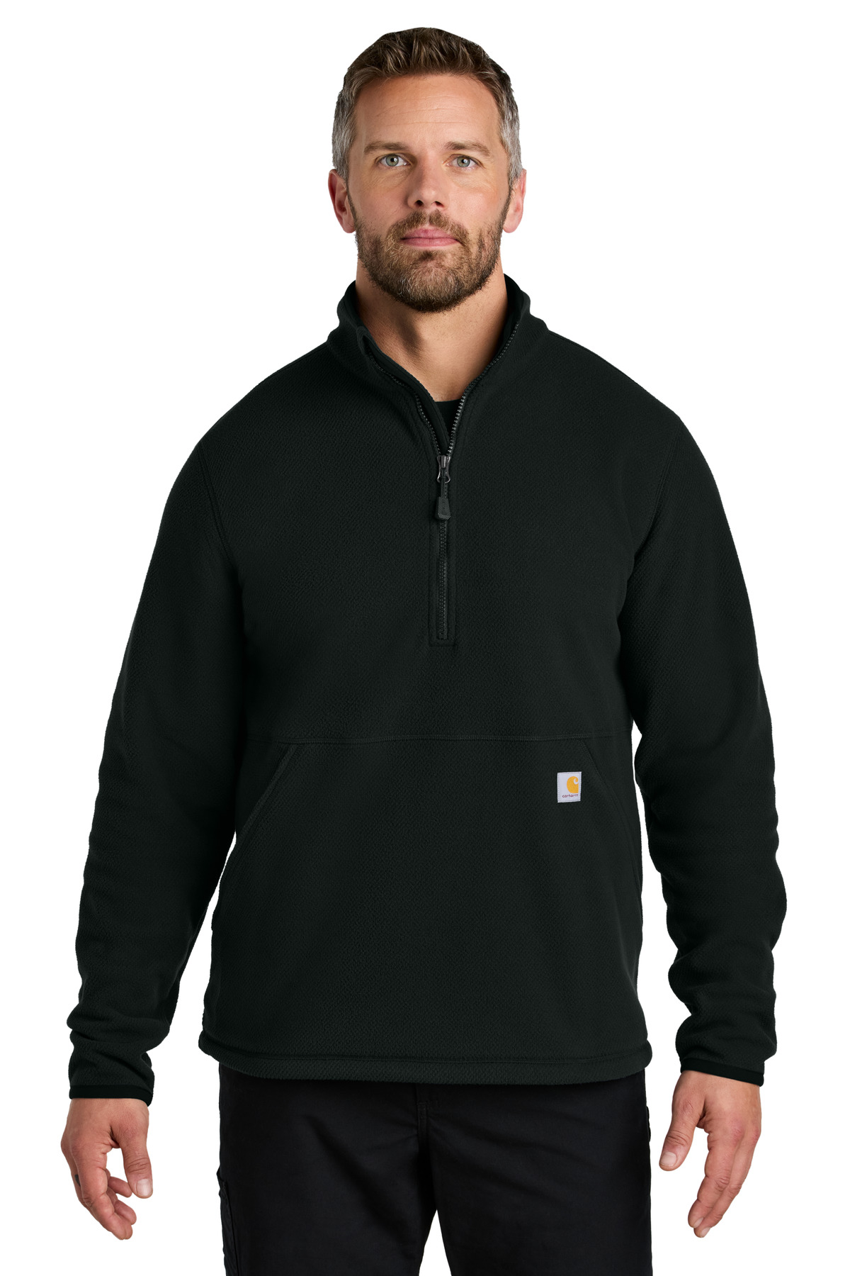 Carhartt ®  Textured 1/2-Zip Fleece Jacket