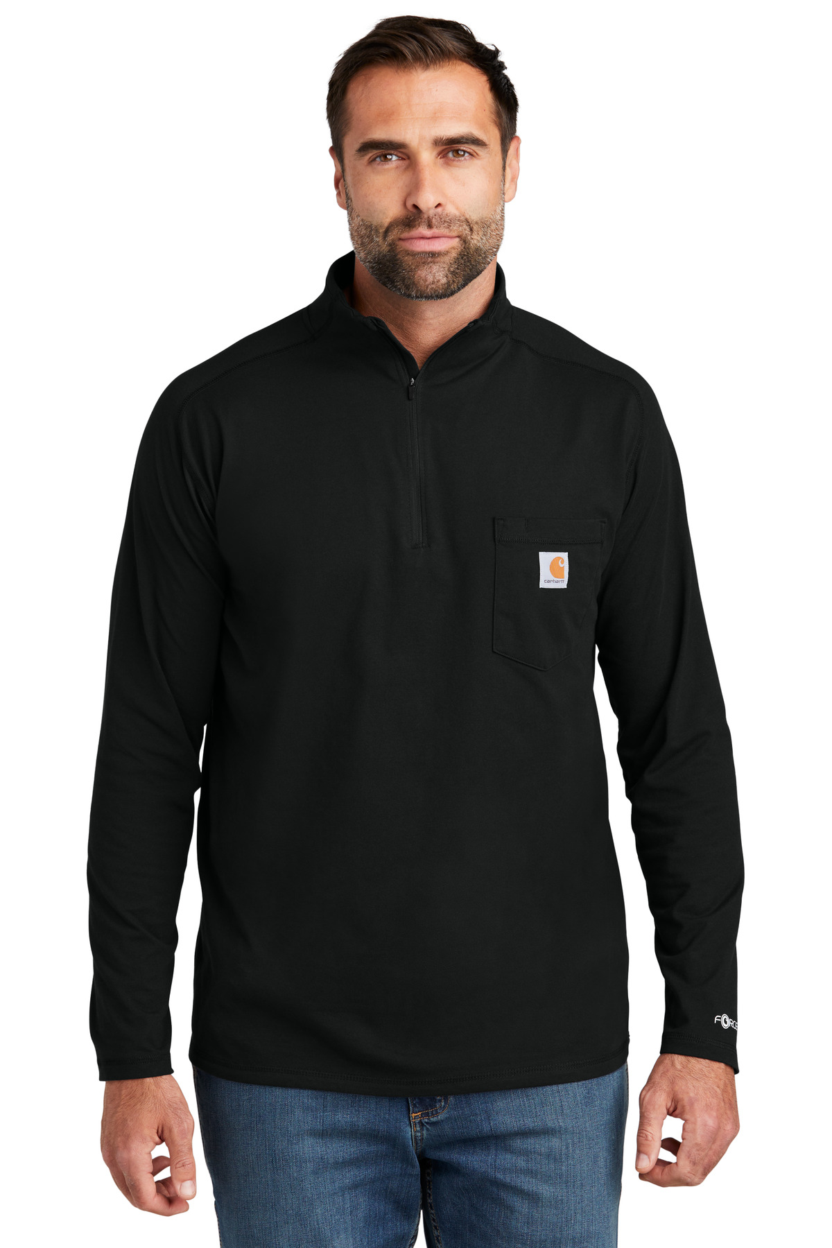 Carhartt Force ®  1/4-Zip Long Sleeve T-Shirt