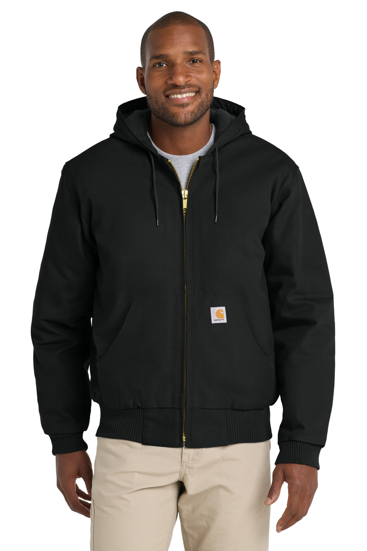 Carhartt  ®  Quilted-Flanne-Lined Duck Active Jac