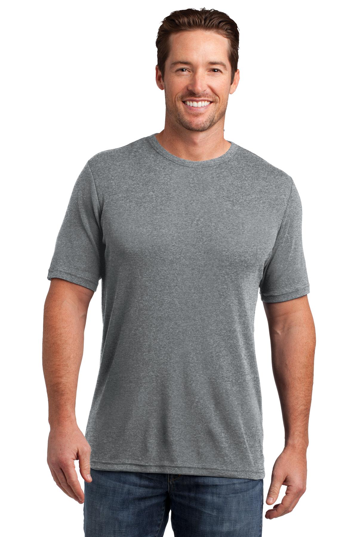 DISCONTINUED  District Made ®  Mens Mini Rib Crew Tee