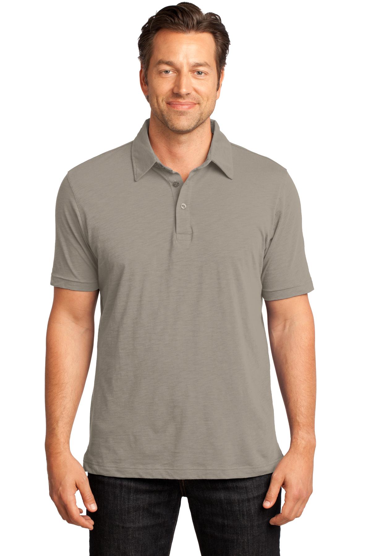 DISCONTINUED  District Made ®  - Mens Slub Polo
