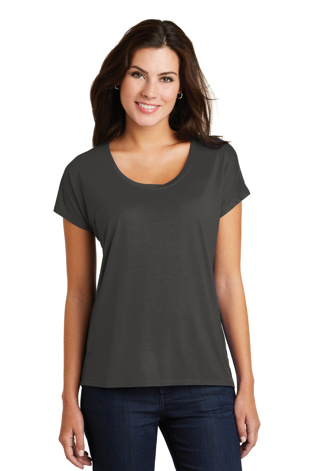 DISCONTINUED  District  ®  Women's Drapey Dolman Tee