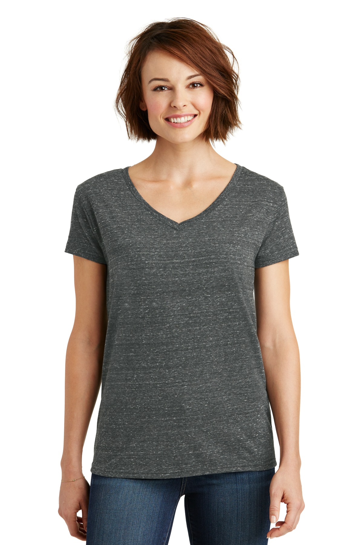 DISCONTINUED  District  ®  Women's Cosmic V-Neck Tee