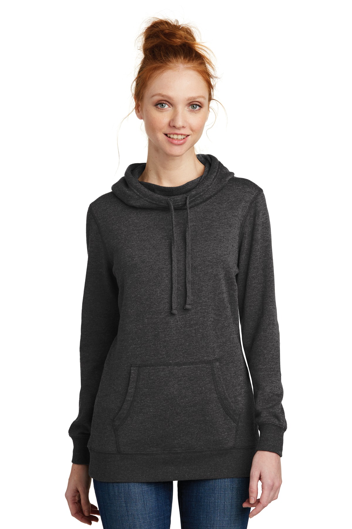 District  ®  Women's Lightweight Fleece Hoodie