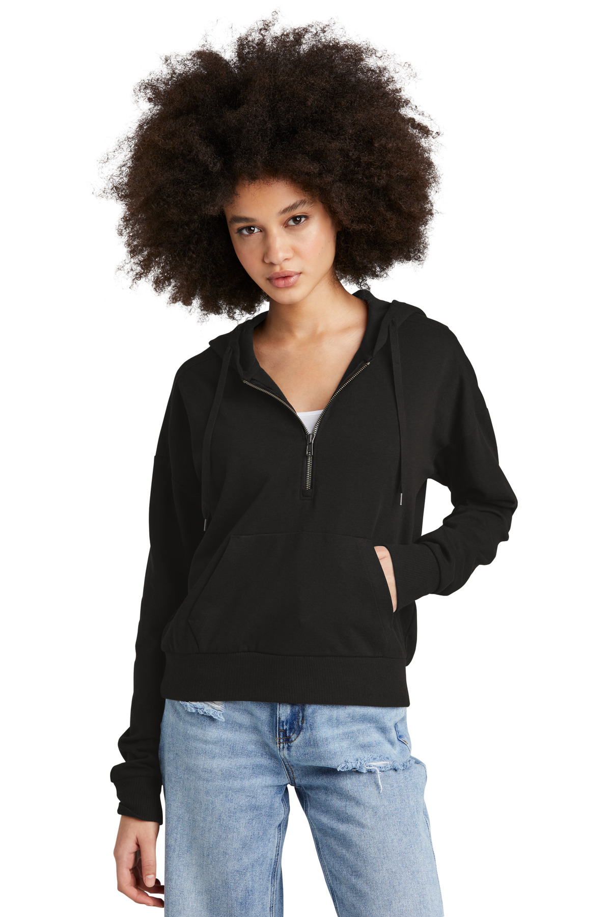 District ®  Women's Perfect Tri ®  Fleece 1/2-Zip Pullover