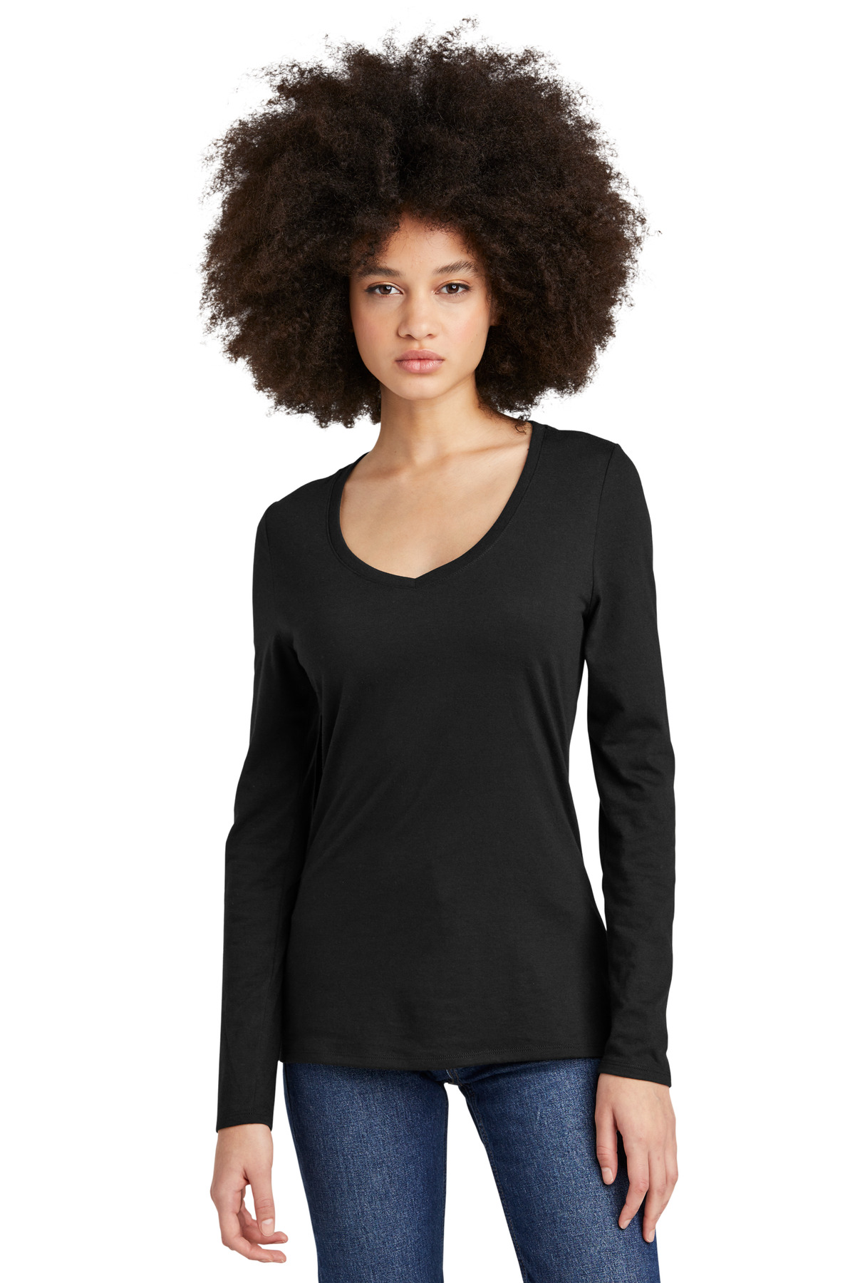 District ®  Women's Perfect Tri ®  Long Sleeve V-Neck Tee