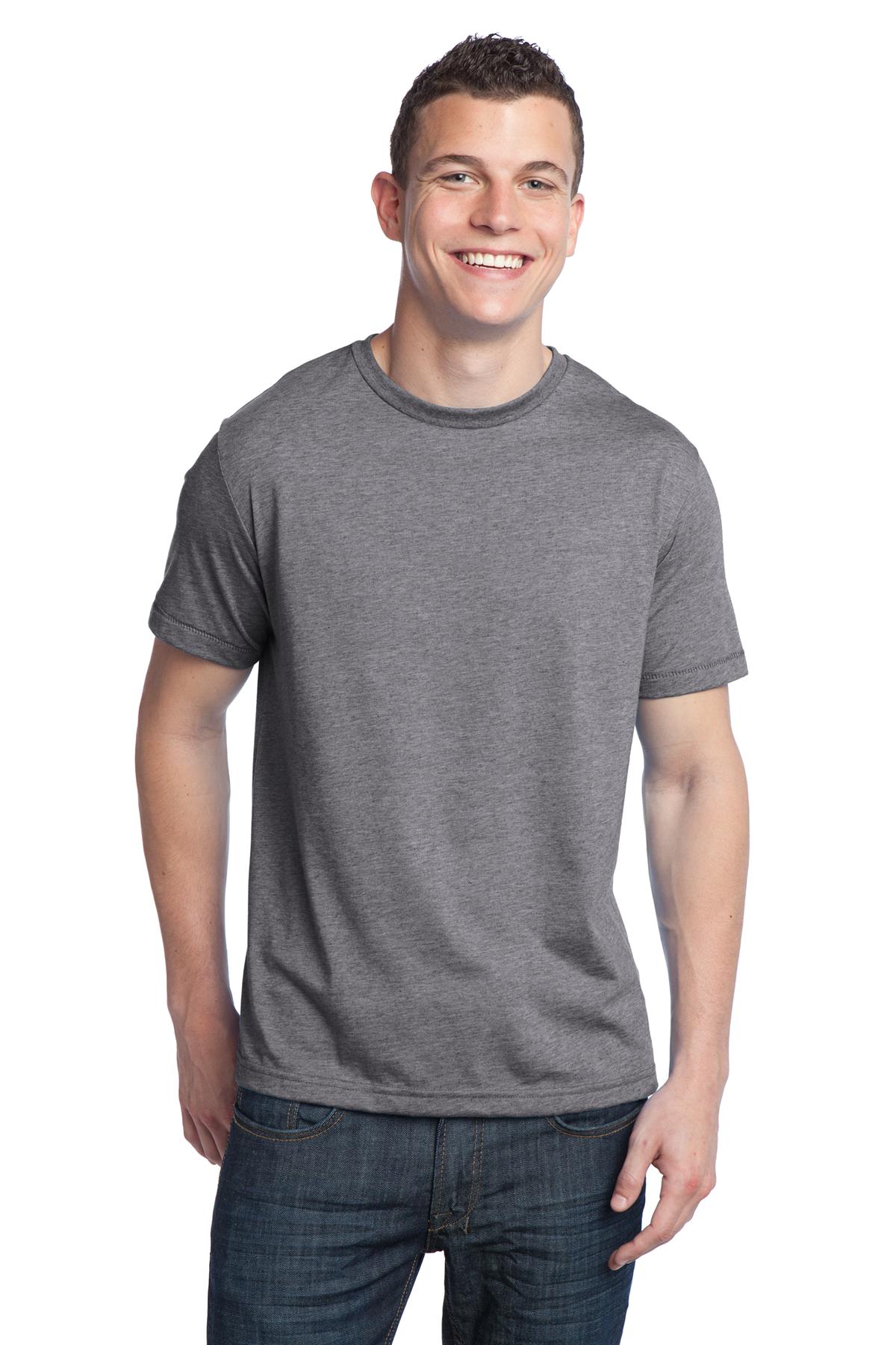 DISCONTINUED  District ®  - Young Mens Tri-Blend Crewneck Tee
