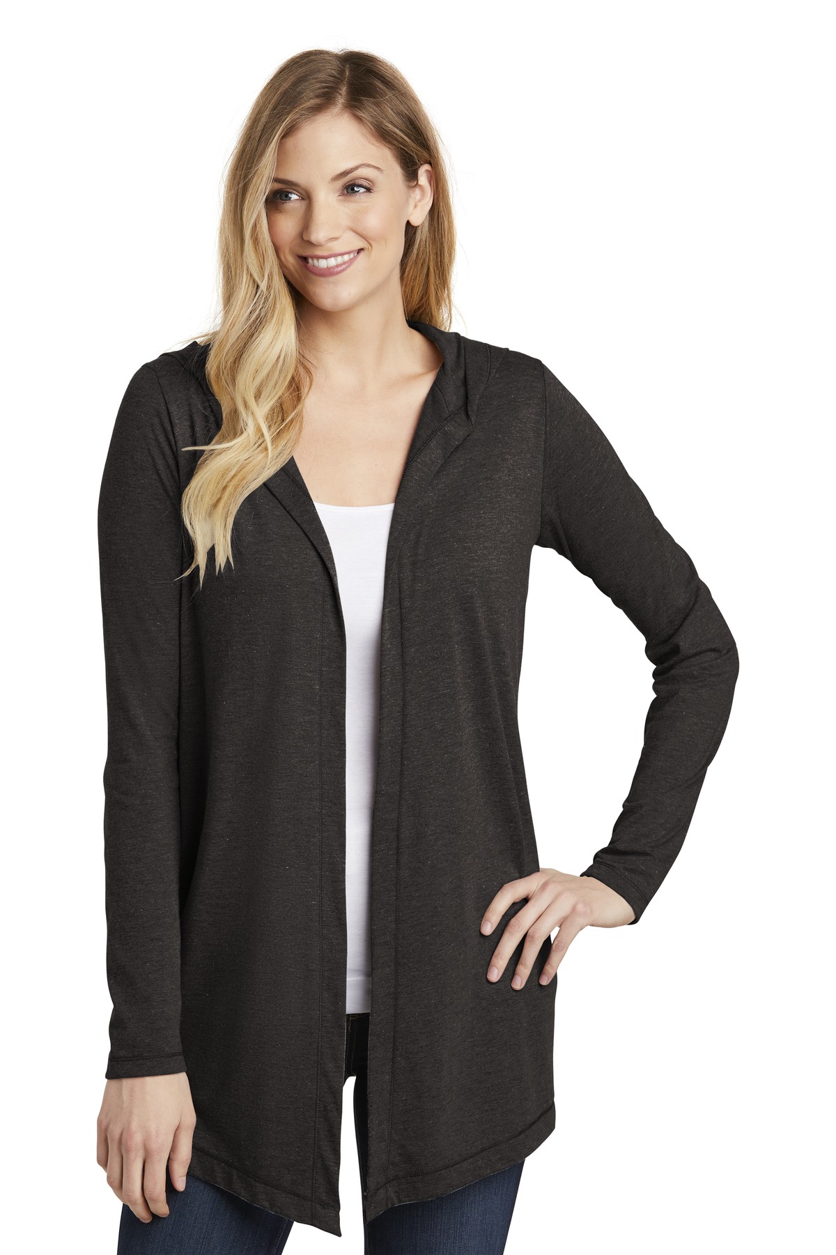 District  ®  Women's Perfect Tri  ®  Hooded Cardigan