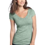 DISCONTINUED  District ®  - Juniors Extreme Heather V-Neck Tee - 