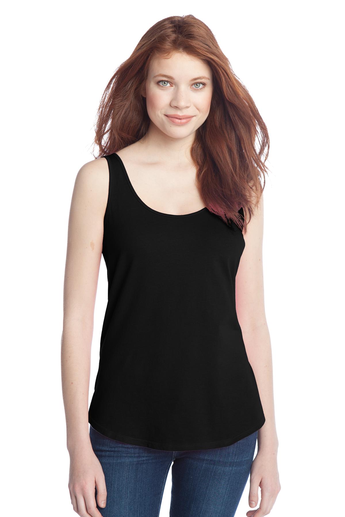 DISCONTINUED  District ®  - Juniors Cotton Swing Tank