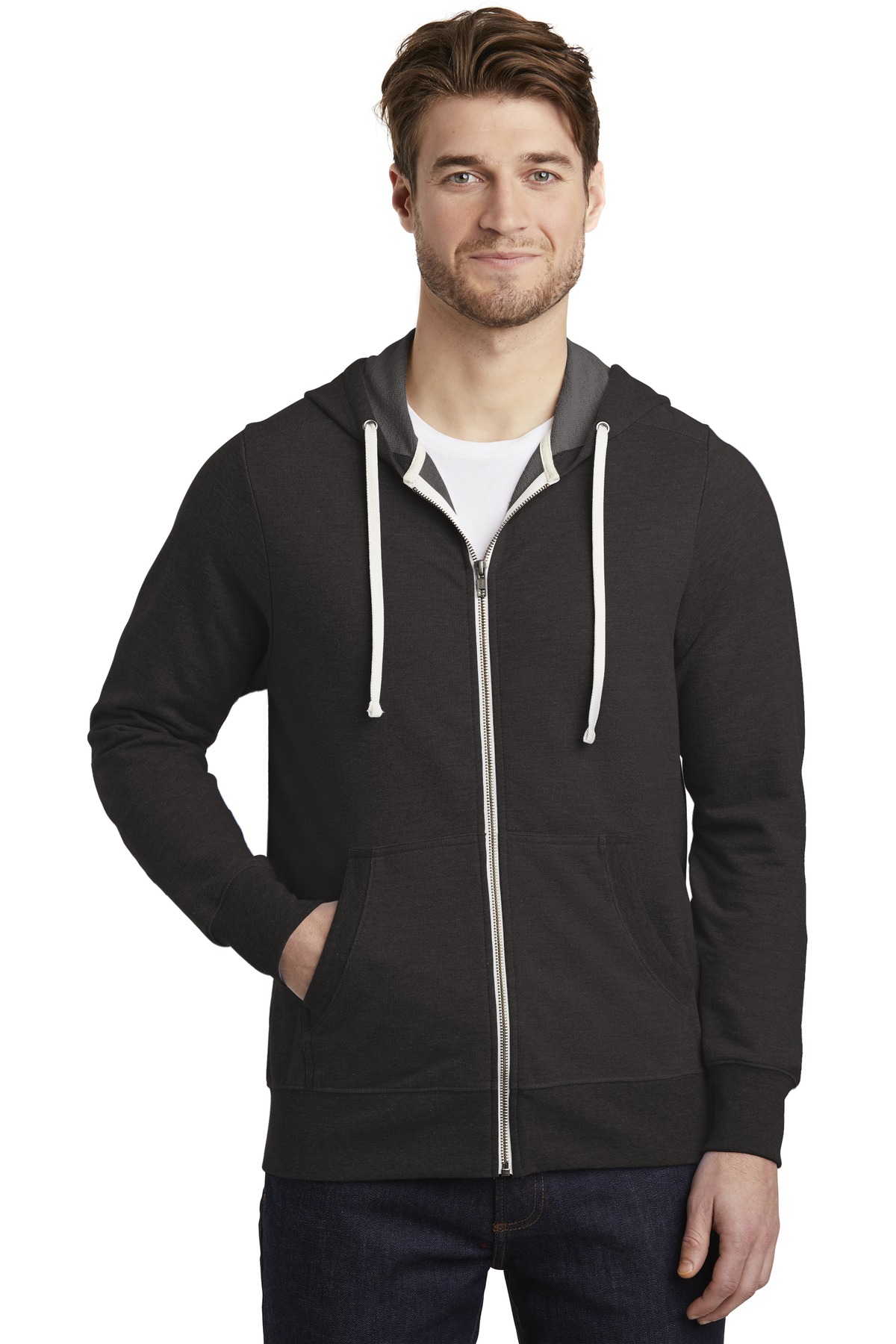 District  ®  Perfect Tri  ®  French Terry Full-Zip Hoodie