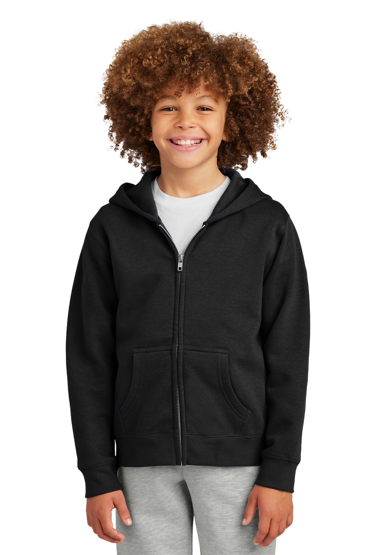 District ®  Youth V.I.T. ™  Fleece Full-Zip Hoodie