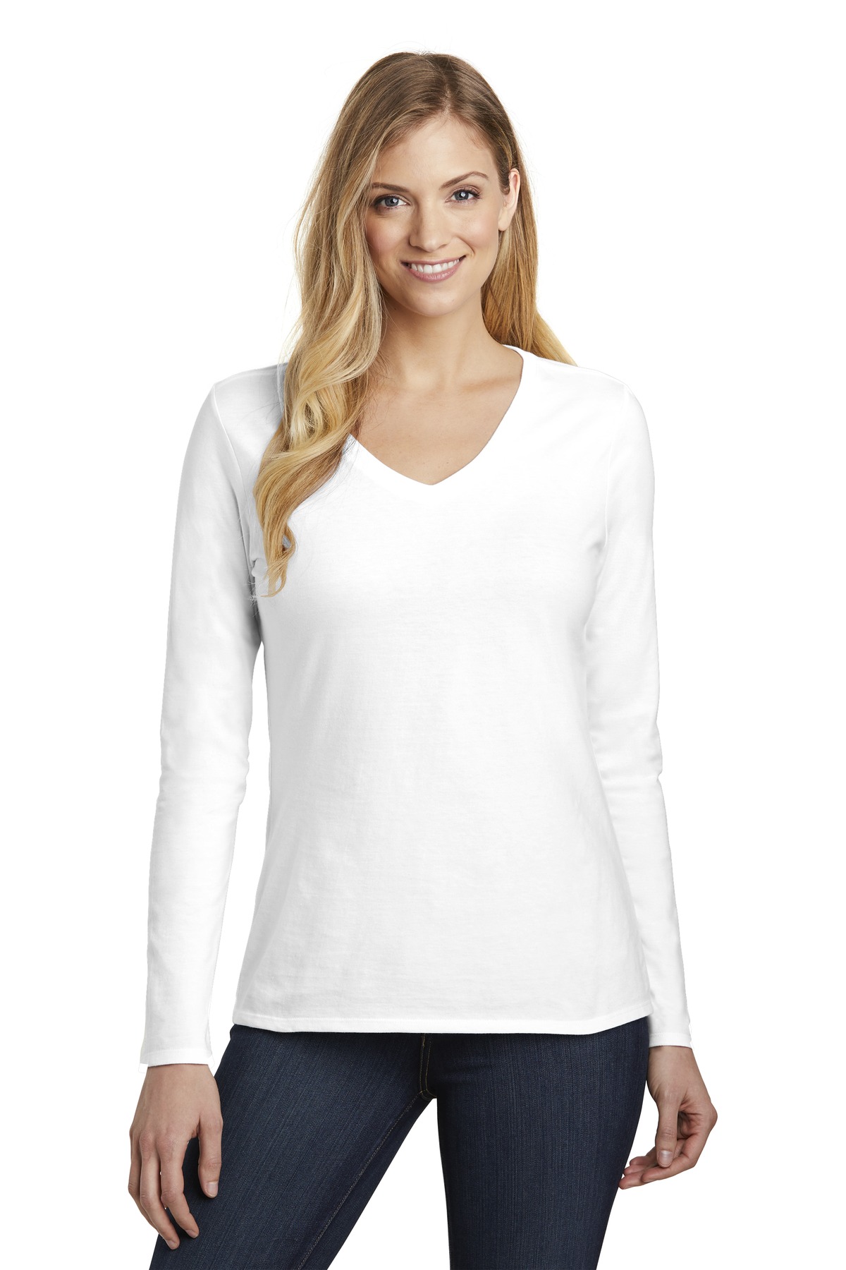 District  ®  Women's Very Important Tee  ®  Long Sleeve V-Neck