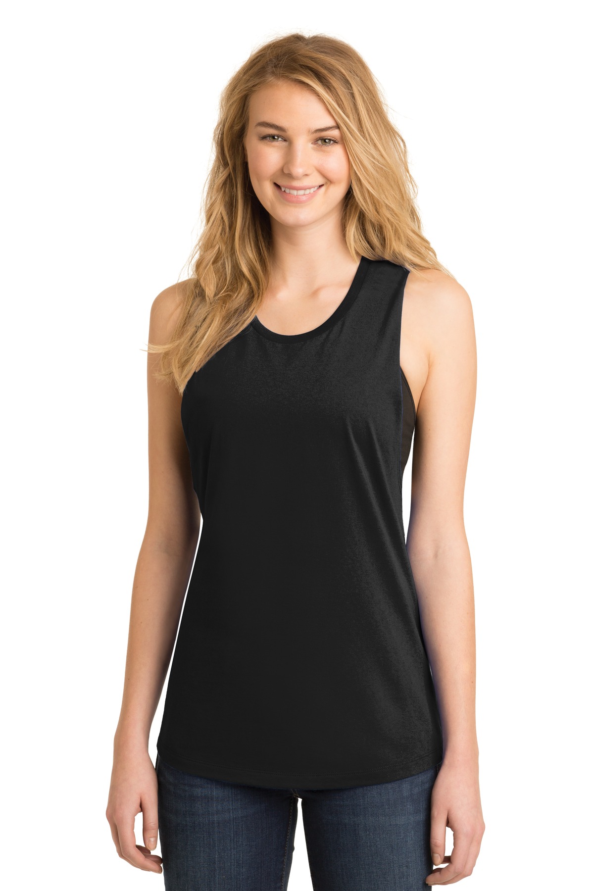 DISCONTINUED  District ®  Women's Fitted V.I.T. ™  Festival Tank