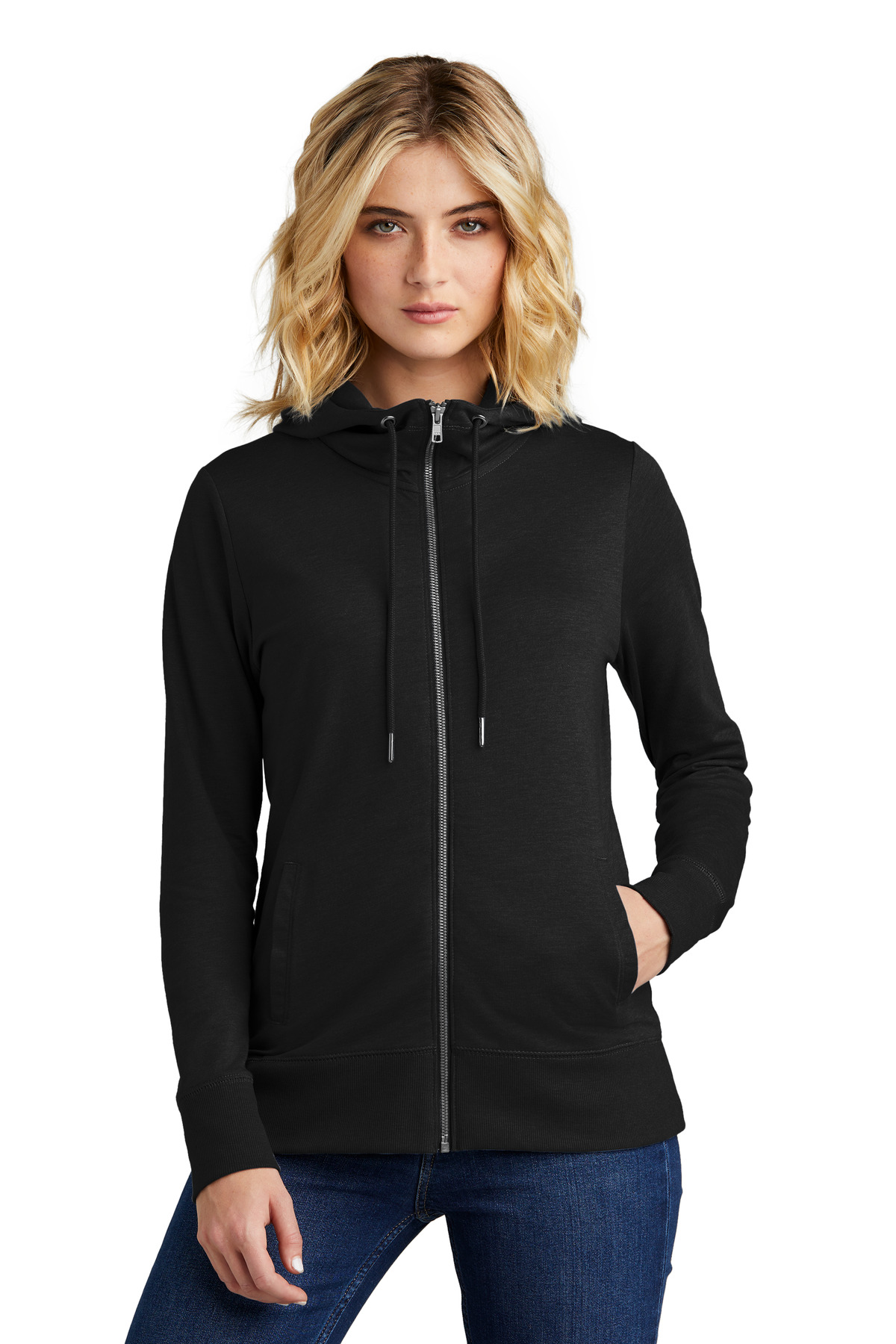 District ®  Women's Featherweight French Terry ™  Full-Zip Hoodie