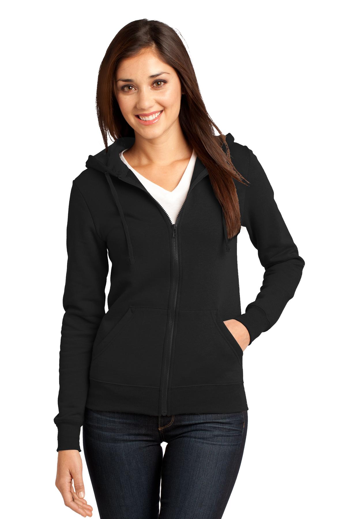 DISCONTINUED  District ®  - Juniors The Concert Fleece ®  Full-Zip Hoodie